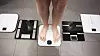 Fra venstre Garmin Index S2 Smart Scale, Soehnle Shape Sense Connect 50, Fitbit Aria Air, Beurer BF 720 og Withings Body Cardio.