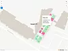 SANNTIDSUTNYTTELSE: Brukere av store bygg som er kunder hos Mazemap vil snart kunne sjekke hvilke møterom som til enhver tid er ledig gjennom karttjenesten. Illustrasjon: Mazemap
