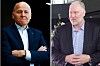 Telenors konsernsjef Sigve Brekke (t.v.) argumenterer sammen med Telenor Norge-sjef Birgitte Engebretsen for at reguleringen av det norske mobilmarkedet må avsluttes. Telia Norge-sjef Stein-Erik Vellan er uenig.