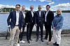 Fra venstre: Björn Wulff, Addnode Group, Lars E. Holth, CCO Genus, Andreas Wikholm, Addnode Process Management, Geir Bergheim, Genus, Erik Hannisdal, Genus, Elisabeth Forslin, Addnode Group.