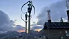 Basestasjonen Telia har satt opp i Trollstigen, befinner seg i et vakkert fjell-landskap – særlig når været er godt.