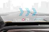 HUD-visning av kjøretøy- og navigasjonsinformasjon i Volkswagens ID.3- og ID.4-modeller. Foto: Volkswagen AG
