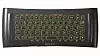 Fjernkontrollen Sony NSG-MR5 har QWERTY-tastatur på baksiden, noe som gjerne er en forutsetning for at smarte tv-løsninger skal kunne brukes optimalt. Bilde: Sony