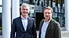 Ny konsulentsjef Hans Sigvart Hansen (t.v.) og administrerende direktør Ole Petter Saxrud i Atea Norge.