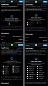 TechCrunch-redaktør Mike Butcher la ut denne sammenligningen av Facebook, Whatsapp, Signal og Telegram på Twitter. Listen over hvilke data appene samler, er mye lengre hos de to førstnevnte.