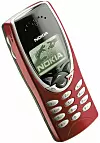 Nokia 8210 har du sett tidligere i karusellen. her er den i rødt.