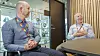 Øyvind Sæther og Jarle Moss Hildrum mener begge at mennesker, ikke maskiner, må ta beslutningene i HR-prosesser. Foto: Arash A. Nejad