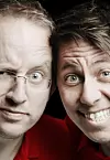 Poio AS er et nytt spillselskap som satser på iPad. Her de to gründerne Karl-Erik Rønsen (til v.) og Daniel Senn (til h.)