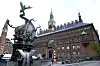 Rådhuset i København kommune, hvor man har droppet en omfattende migrering til Microsofts cloud.