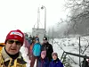Slik så det ut for tre år siden. Den gang brukte dekningsdirektør Bjørn Amundsen i Telenor en mobil basestasjon for å dekke rennet i Holmenkollen. Foto: Bjørn Amundsen, Telenor