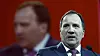 Statsminister i Sverige Stefan Löfven har søndag uttalt seg for første gang om en IT-skandale i Sverige som kan felle regjeringen. Arkivfoto.