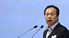 Samsung, her representert ved divisjonsdirektør J.K. Shin, slåss hardt for å beholde ledelsen som verdens dominerende leverandør av smarttelefoner. Om rett over to uker lanserer selskapet sitt neste flaggskip i direkte konkurranse med Apples iPhone.