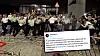 Politifolk i sammenstøt med demonstranter utenfor den lovgivende forsamlingen i Hongkong. Bildet er tatt mandag morgen. Få dager senere ble Telegram, som ble brukt til å organisere protestene, utsatt for et DDoS-angrep fra Kina.