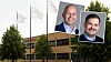Salgsdirektør Anders Odden (til venstre) og markedssjef Eirik Løver i Komplett Bedrift er fornøyd med dugnadsinnsatsen de siste to årene.