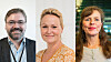 Fra venstre: Knut Aarbakke, forhandlingsleder i Nito, Katrine Olsson, rådgiver i Tekna privat og Birgit Abrahamsen, advokat og direktør for arbeidsrett og HMS i Abelia.
