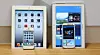 Til venstre: Apple iPad 2 og iPhone 4S. Til høyre: Samsung Galaxy Tab 10.1 og Galaxy SIII. Dommen innebærer et forbud mot begge nettbrettene i Sør-Korea, mens begge mobiltelefonene kan selges videre. Den eldre iPhone 4 er derimot forbudt, i likhet med eldre mobiltelefoner i Galaxy-serien.