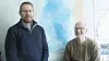 Konserndirektør for strategisk sjøfiber, Rune Jensen, og teknisk rådgiver Jens Olav Frorud i Space Norway er i gang med å planlegge første sjøfiber til Jan Mayen og ny kabel til Svalbard. Foto: Håvard Fossen