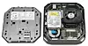 Slik ser Z2 Mini Workstation ut på innsiden. Det er plass til inntil 32 GB ECC-minne. Foto: HP