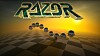 Razor 1911-logoen fra en av deres mange demoer.