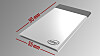 Intel Compute Card er bare litt større enn et kredittkort.