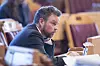 For å lykkes med digitaliseringsarbeidet må forskjellige deler av det offentlige samarbeide godt, sier næringsminister Torbjørn Røe Isaksen. Her avbildet under trontaledebatten på Stortinget i begynnelsen av oktober. Foto: Terje Pedersen / NTB scanpix