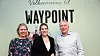 Guro Berild, Marianne Moe-Helgesen og Kjell Rune Tveita ønsker velkommen til Waypoint-avdelingen hos forsikringsselskapet If.