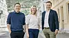 Her er den nye ledertrioen i Sopra Sterias nye Bergen-avdeling. Fra venstre: Hans-Petter Ulstein, daglig leder og leder for Application Services, Design og Marketing, Birte Aarestrup, leder for Digital Platform Services og Ruben Nøttveit, leder for Business Consulting.