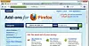 Foreløpig utkast til brukergrensesnittet i Firefox 4.0.
