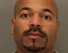 Kariem McFarlin (35) er arrestert og siktet for innbruddet i boligen til familien Jobs. Bilde: Santa Clara County Sheriff’s Office