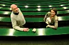 Knut Mørken og Cathrine Wahlstrøm Tellefsen er primus motorer for at lærerne i ungdomsskolen og videregående skole får grunnleggende opplæring i programmering, slik at de skal bli trygge nok til å undervise programmering i fagfeltene sine. Foto: Ola Sæther/UiO
