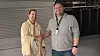 Eirik H. Blix, daglig leder i Blix Solutions og Herman Loennechen i NIX har begge nytte av avtalen om at NIX setter inn en node i Blix Data Center. Foto: Tor Bøe