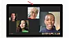 På en stor PC-skjerm, i dette tilfelle på en Apple Imac, er kameraet plassert langt unna der de fleste vil ha blikket festet under en videosamtale.