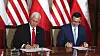 USAs visepresident Mike Pence og Polens statsminister Mateusz Morawiecki undertegnet mandag en samarbeidserklæring om 5G.