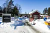 Folketomt og stille på Jørstadmoen leir denne februardagen. Bilde: Per Ervland