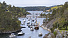 Det er ventet mye båttrafikk i sommer. Her markeres 17. mai 2020 i Lillesand.