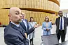 IGF-sekretariatet møtte digitaliseringsminister Karianne Tung under deres opphold i Oslo for å vurdere Norge som kandidat til å arrangere IGF-konferansen i 2025. Deniz Susar sier at Russland er i sin fulle rett til å konkurrere med Norge om konferansen. På bildet er også Kevin O'Hanlon, Anja Gengo, digitaliseringsminister Karianne Tung og Chengetai Masango.