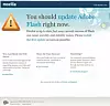 Kommende Firefox-advarsel om utdatert Flash Player