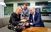 Ingjerd Blekeli Spiten, Oscar Nordström og Øyvind Brekke i DNB. Foto: STIG B. FIKSDAL