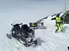 Bjørn Amundsen lener seg på vinden under Skarverennet i 2013. Været i år var vesentlig bedre.