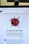 Video: Video bli fremtidens kommunikasjonsmåte både internt i kommunen og i kontakt med innbyggerne. Foto: Jørn-Arne Tomasgaard
