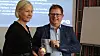 I 2016 ble Lær kidsa koding tildelt NFA-prisen (Norsk forening for automatisering). Med-grunnlegger Simen tok imot prisen på vegne av organisasjonen. Bilde: Joachim Seehusen