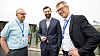 100 PROSENT I SKYEN. Fra venstre: Svein Mulelid, IT-sjef i Jernbanedirektoratet, Kjetil Tharaldlien, Client Partner i Sopra Steria og Christoffer Serck-Hanssen, organisasjonsdirektør i Jernbanedirektoratet.