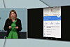 Teknologidirektør Jen Fitzpatrick fortalte under Google I/O 2015 at Google Maps-apper snart skal fungere bedre uten nettilgang. På bildet ser man at flymodus er aktivert på enheten som demonstreres.