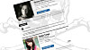 COPY-PASTE: Her har en falsk profil (under) forsynt seg med opplysninger fra en ekte profil (over). Skjermdump via Symantec. Fotofikling av digi.no.