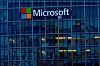 Bildet viser Microsofts kontorer i Issy-les-Moulineaux nær Paris i Frankrike.
