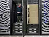 Her installeres en rekke Nvidia DGX A100-bokser i datasenteret til Argonne National Laboratory. De skal blant annet brukes til blant annet forskning på covid-19. Foto: Nvidia