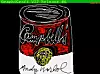 Den berømte suppeboksen, og altså Warhols første eksperimentering med musbruk på en Amiga. Bilde: ©The Andy Warhol Foundation for the Visuals Arts, Inc., courtesy of The Andy Warhol Museum