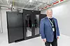 Green Mountain-direktør Svein Atle Hagaseth ved selskapets datasenter på Rjukan. Nå ønsker de å bygge et datasenter på Vagle i Sandnes.