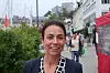 Konsernsjef Rosalie Poen i Lyse har lagt fram sitt første halvårsresultat, fotografert under Arendalsuka 2025. Foto: Håvard Fossen