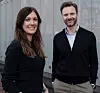 Karianne Lien Sundahl og konserndirektør Trygve Håkedal, som sier at AI og data er en nøkkelfaktor i utformingen av framtidens tjenester. Foto: Storebrand
